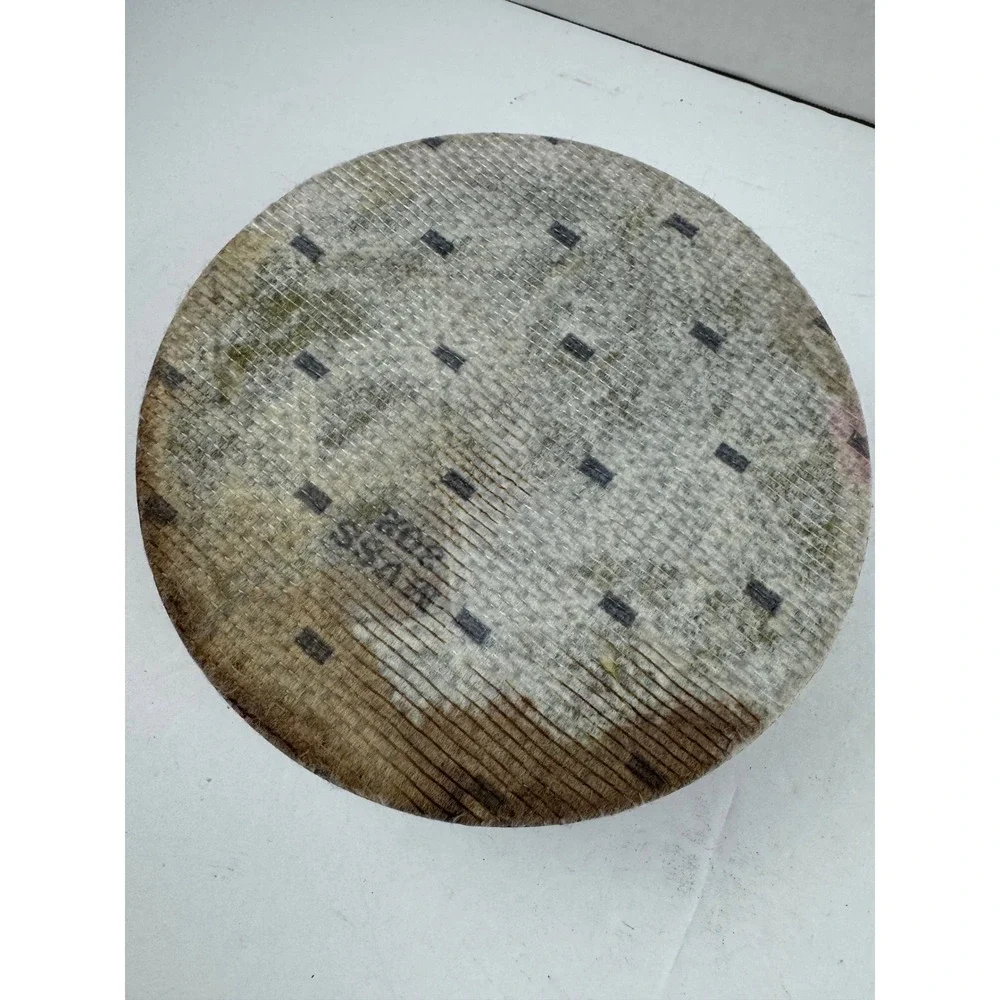 Vintage Handcrafted Live Edge Wood Coaster Set with Lidded Storage Box